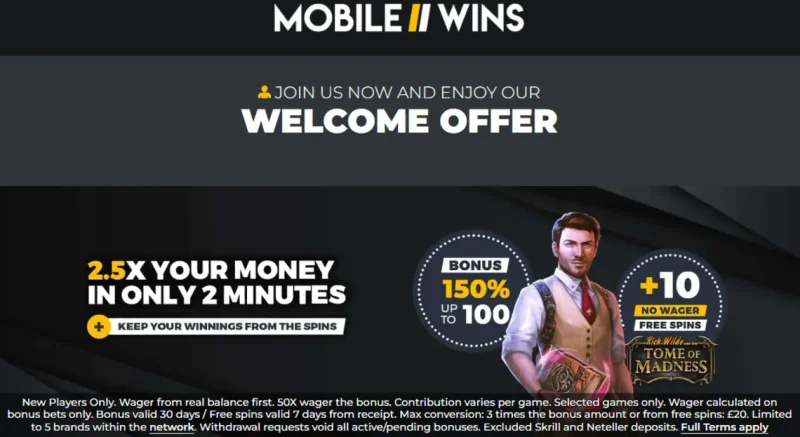 Mobilewins Casino live dealer casino